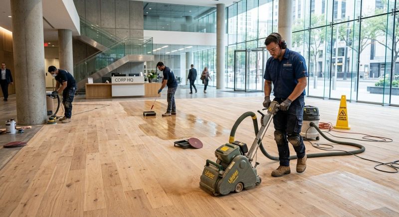 Our team working on Flooring Service projects in Seminole County, FL