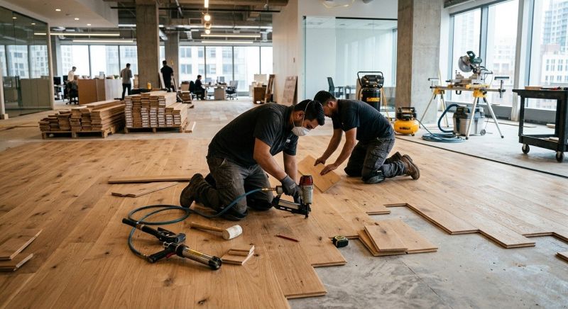 Commercial Hardwood Service in Mims, FL