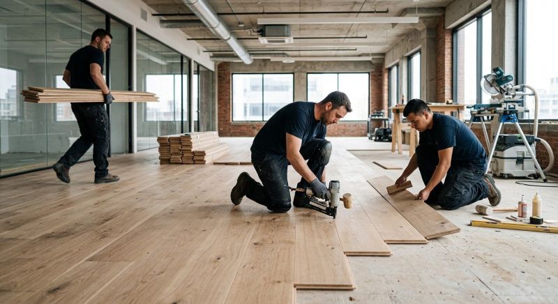 Commercial Hardwood Service in Mims, FL
