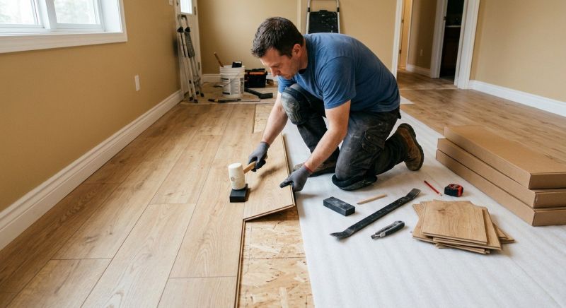 Laminate Floor Installation in Mims, FL