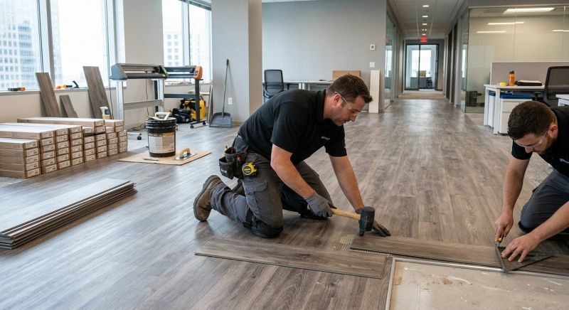 Linoleum Floor Installation in Mims, FL