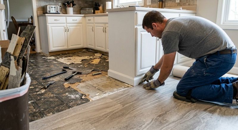 Linoleum Floor Installation in Oviedo, FL