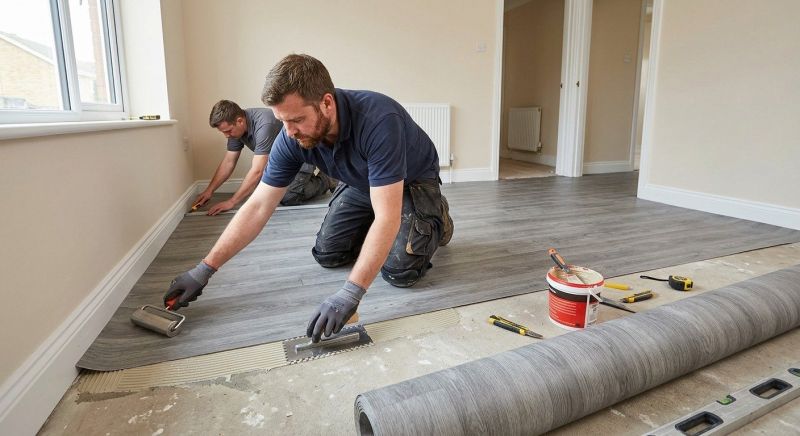 Sheet Flooring Installation in Seminole County, FL