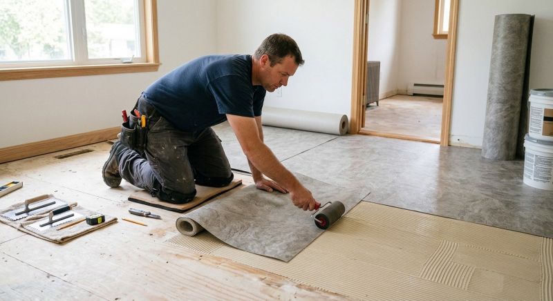 Sheet Vinyl Installation in Mims, FL