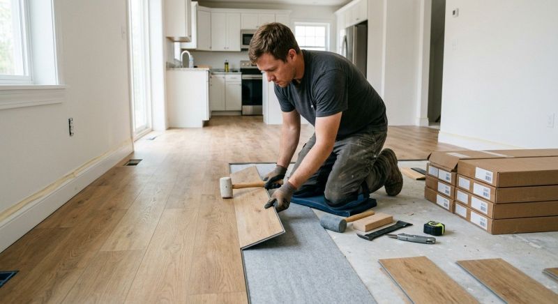 Vinyl Plank Floor Installation in Seminole County, FL